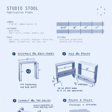 I love that the plans are open source so anyone can quickly make their own.